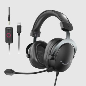 Auriculares Fifine H9 con Audio Profesional y Micrófono para PC y Consolas